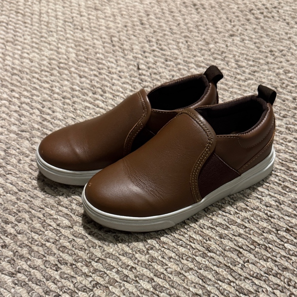 STEVE MADDEN kids Belliot slip on leather shoes